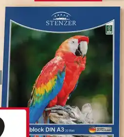 Woolworth Stenzer Zeichenblock Angebot