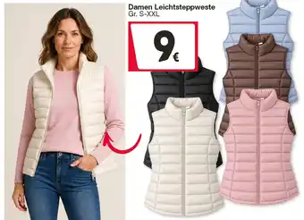 Damen Leichtsteppweste