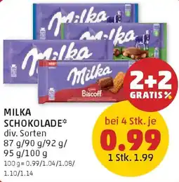 PENNY Milka Schokolade Angebot