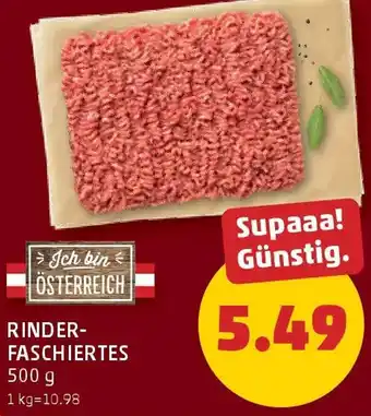 PENNY Rinder-Faschiertes Angebot