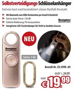 Pearl Selbstverteidigungs-Schlüsselanhänger Angebot
