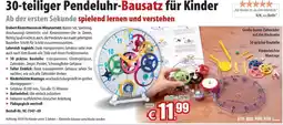 Pearl 30-teiliger Pendeluhr-Bausatz für Kinder Angebot