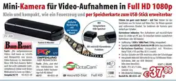 Pearl Mini-Kamera für Video-Aufnahmen in Full HD 1080p Angebot