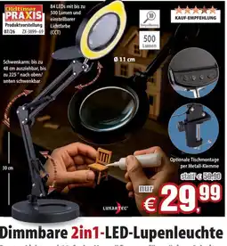 Pearl Dimmbare 2in1-LED-Lupenleuchte Angebot