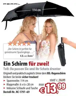 Pearl Pearl Schirm für zwei! Angebot