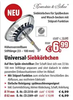 Pearl Universal-Siebkörbchen Angebot