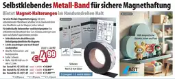 Pearl Selbstklebendes Metall-Band für sichere Magnethaftung Angebot