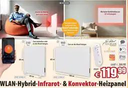 Pearl WLAN-Hybrid-Infrarot- & Konvektor-Heizpanel Angebot