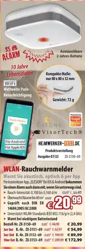 Pearl WLAN-Rauchwarnmelder Angebot