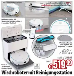 Pearl Wischroboter mit Reinigungsstation Angebot