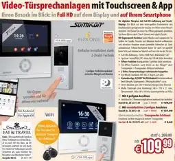 Pearl Video-Türsprechanlagen mit Touchscreen & App Angebot