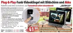 Pearl Plug-&-Play-Funk-Videoklingel mit Bildschirm und Akku Angebot