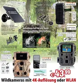 Pearl Wildkameras mit 4K-Auflösung oder WLAN Angebot