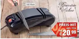 Pearl Küchenmesser-Schärfmaschine Rosenstein & Söhne Angebot