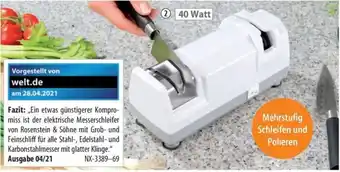 Elektrischer Messerschleifer von Rosenstein & Söhne