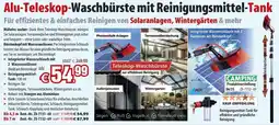 Pearl Alu-Teleskop-Waschbürste mit Reinigungsmittel-Tank Angebot