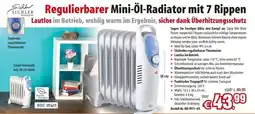Pearl Regulierbarer Mini-Öl-Radiator mit 7 Rippen Angebot