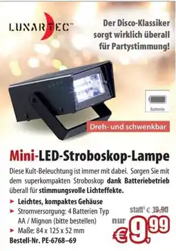 Pearl Mini-LED-Stroboskop-Lampe Angebot