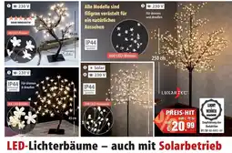 Pearl LED-Lichterbäume - auch mit Solarbetrieb Angebot