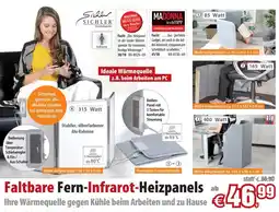 Pearl Faltbare Fern-Infrarot-Heizpanels Angebot