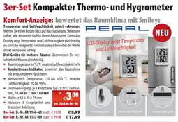 Pearl Kompakter Thermo- und Hygrometer Angebot
