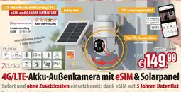 Pearl 4G/LTE-Akku-Außenkamera mit eSIM & Solarpanel Angebot