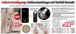 Pearl Selbstverteidigungs-Schlüsselanhänger mit Notfall-Kontakt Angebot