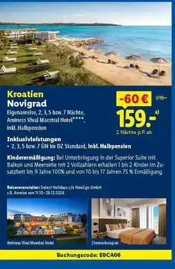 Lidl Kroatien Novigrad Angebot
