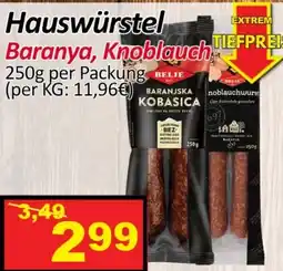 Wurstico Hauswürstel Baranya, Knoblauch Angebot