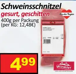 Wurstico Schweinsschnitzel Winkler Angebot
