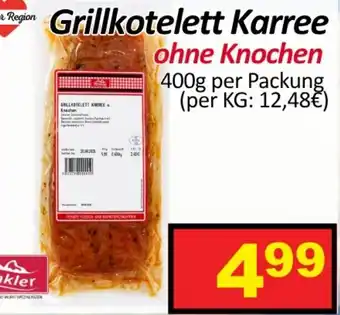 Wurstico Grillkotelett Karree ohne Knochen Angebot