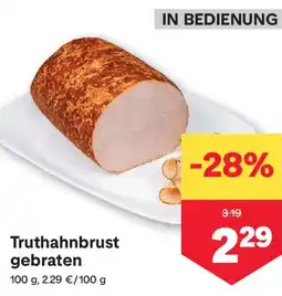MPreis Truthahnbrust gebraten Angebot