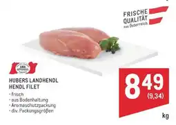 Metro HUBERS LANDHENDL HENDL FILET Angebot