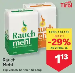 MPreis Rauchmehl Angebot