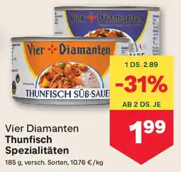 MPreis Vier Diamanten Thunfisch Spezialitäten Angebot