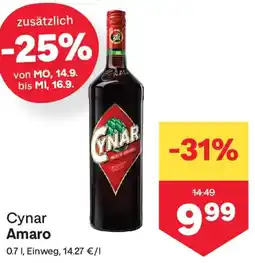 MPreis Cynar Amaro Angebot