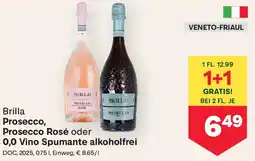 MPreis Brilla Prosecco, Prosecco Rosé oder 0,0 Vino Spumante alkoholfrei Angebot