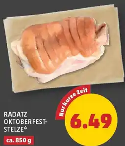 PENNY Radatz Oktoberfest-Stelze Angebot