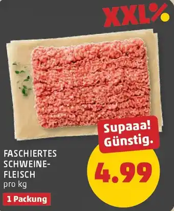 PENNY Faschiertes Schweinefleisch Angebot