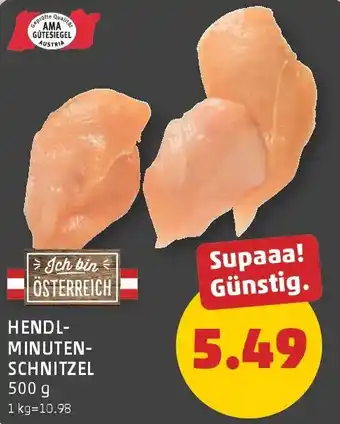PENNY Hendl-Minuten-Schnitzel Angebot