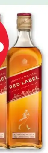 MPreis Johnnie Walker Red Label Blended Scotch Whisky Angebot