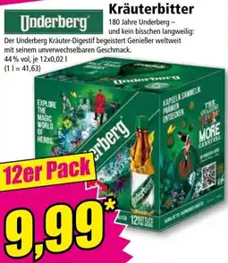 Norma Underberg Kräuterbitter Angebot