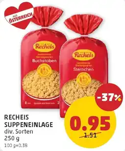 PENNY Recheis Suppeneinlage Angebot