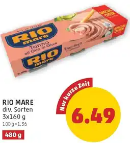 PENNY Rio Mare Tonno all'Olio di Oliva Angebot