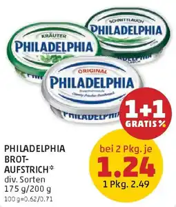 PENNY Philadelphia Brot-Aufstrich Angebot