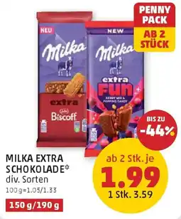 PENNY Milka Extra Schokolade Angebot