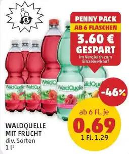 PENNY Waldquelle mit Frucht Angebot