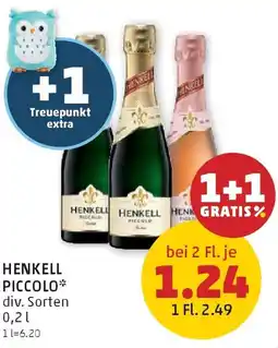 PENNY Henkell Piccolo Angebot