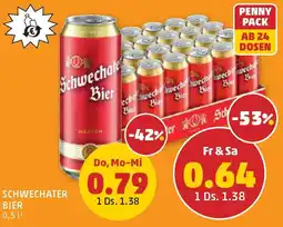 PENNY Schwechater Bier Angebot