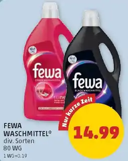 PENNY Fewa Waschmittel Angebot